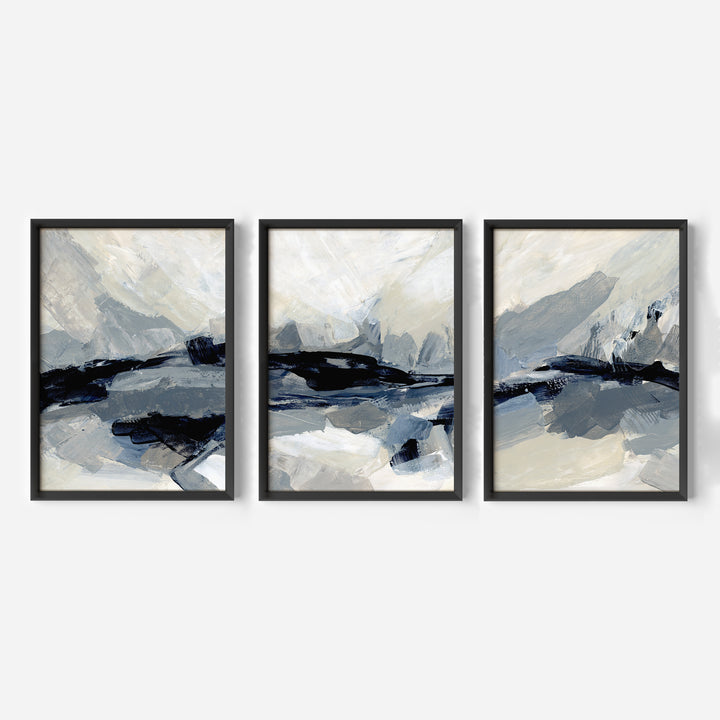 Balsam Hills Abstract - Set of 3