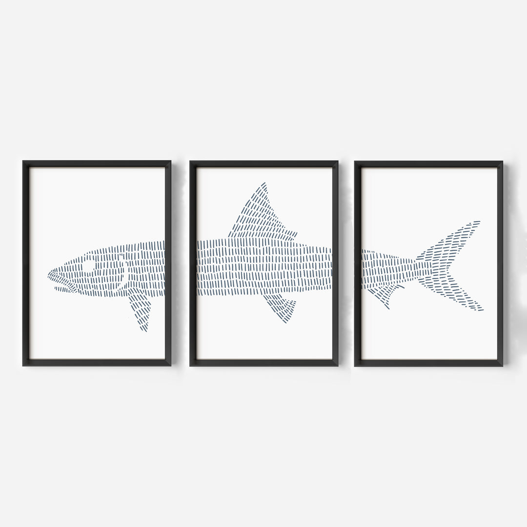 Bonefish Illustration - Set of 3