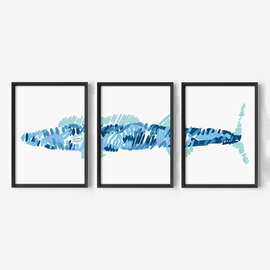 The Wahoo Triptych - Set of 3