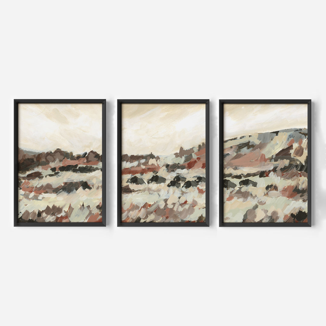 Over the Range Triptych - Set of 3