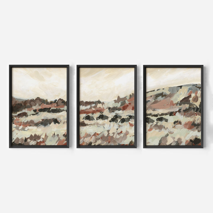 Over the Range Triptych - Set of 3