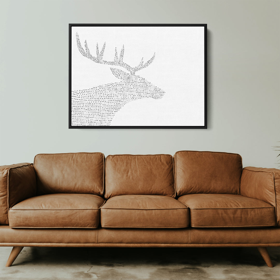 Minimalist Deer Illustration