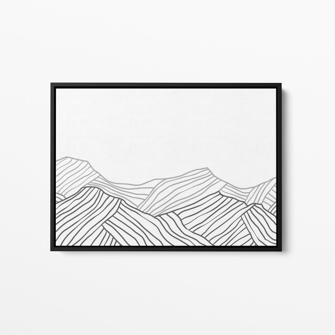 Minimalist Mountainscape