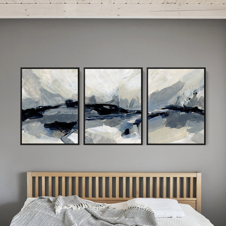 Balsam Hills Abstract - Set of 3