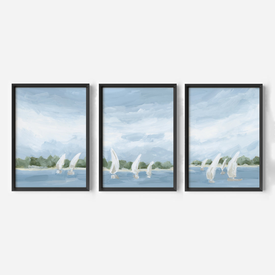 Sailing on a Dream - Set of 3