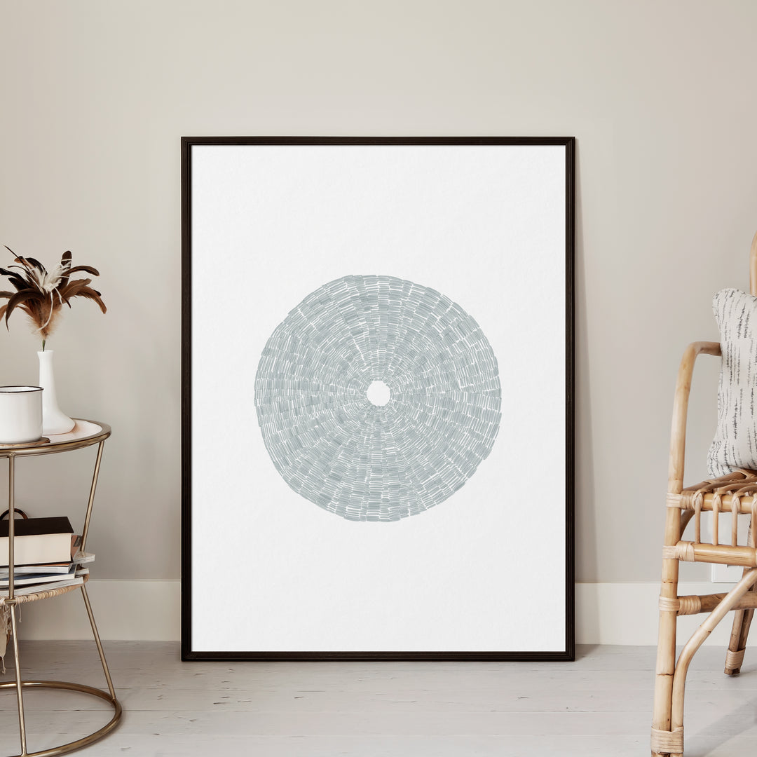 Deconstructed Sea Urchin Shell - Art Print or Canvas - Jetty Home