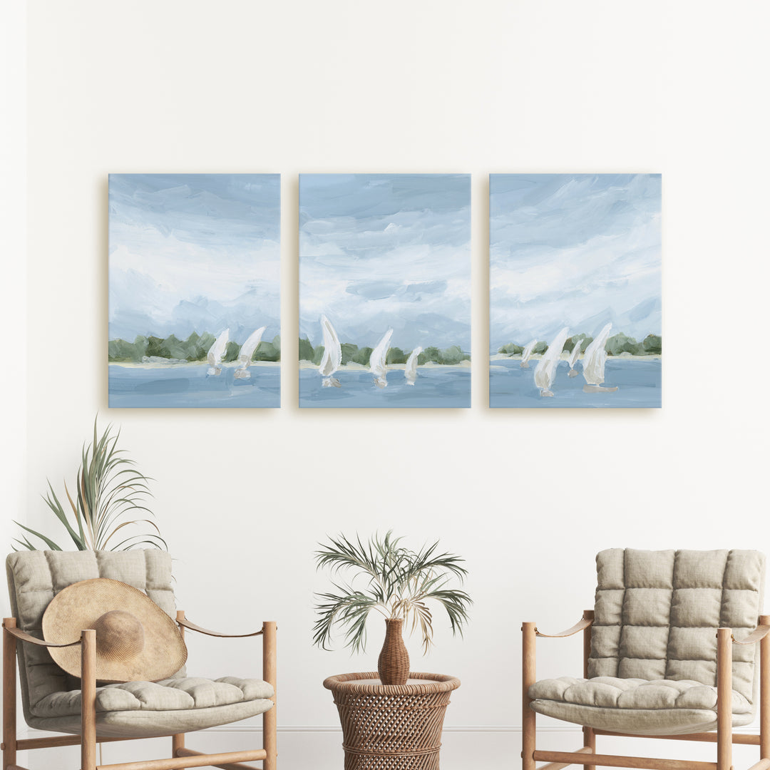 Sailing on a Dream - Set of 3