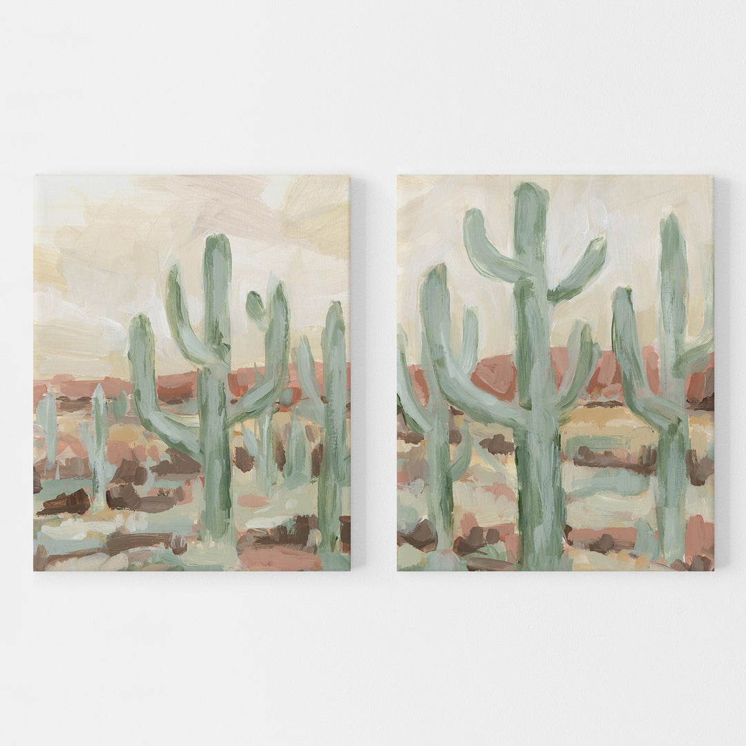 Saguaro Light Diptych - Set of 2 - Jetty Home