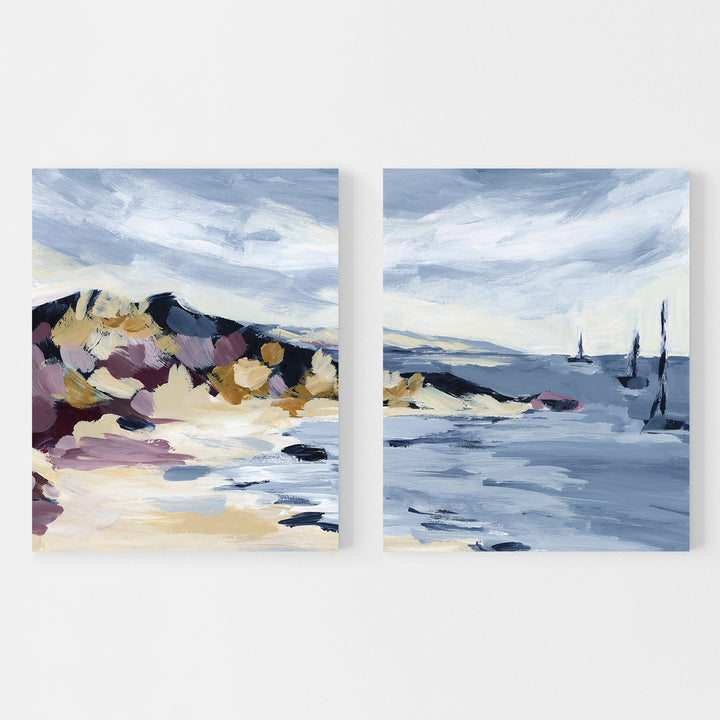 Driftline Diptych - Set of 2 - Jetty Home
