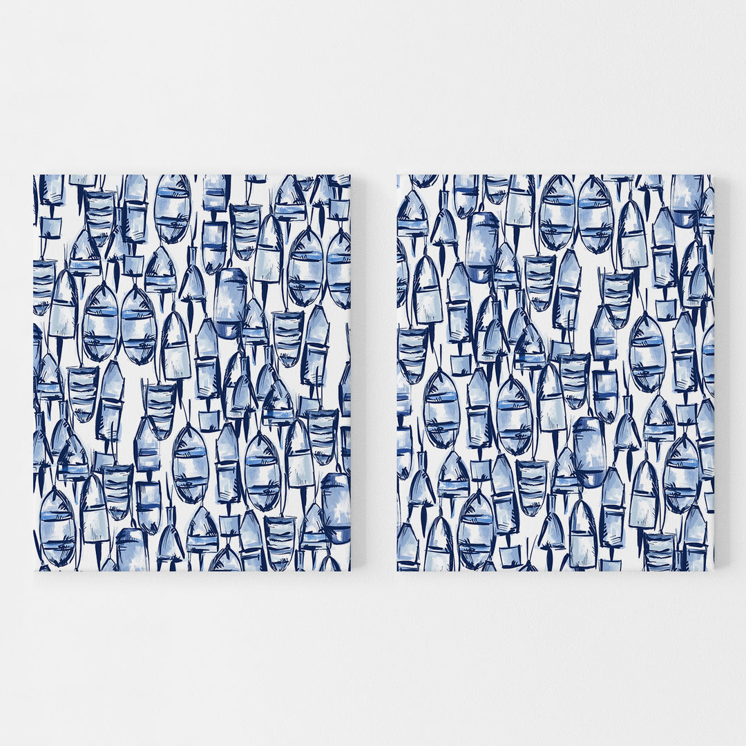 By the Buoys Diptych - Set of 2 - Jetty Home