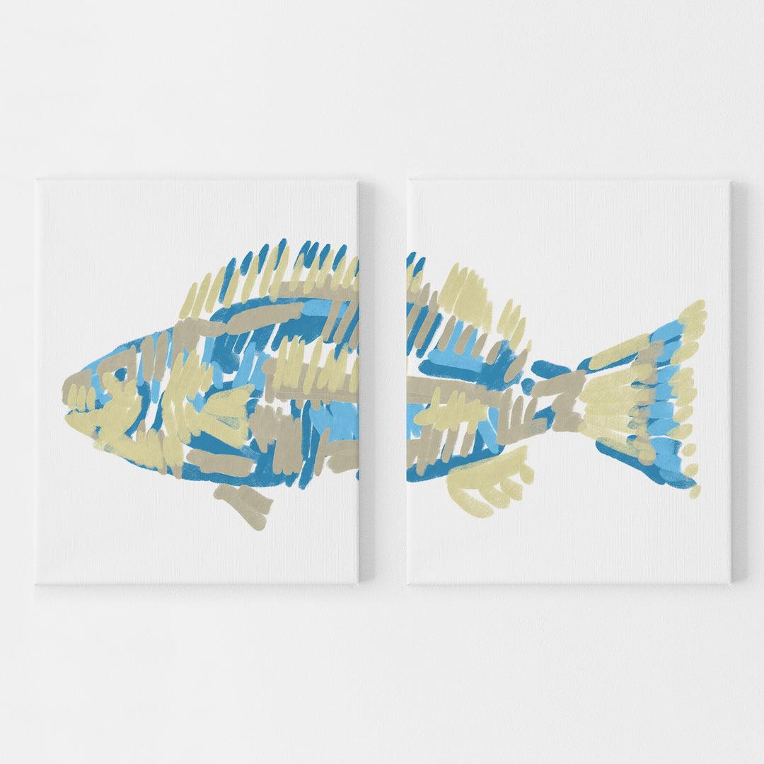 The Grouper Diptych - Set of 2
