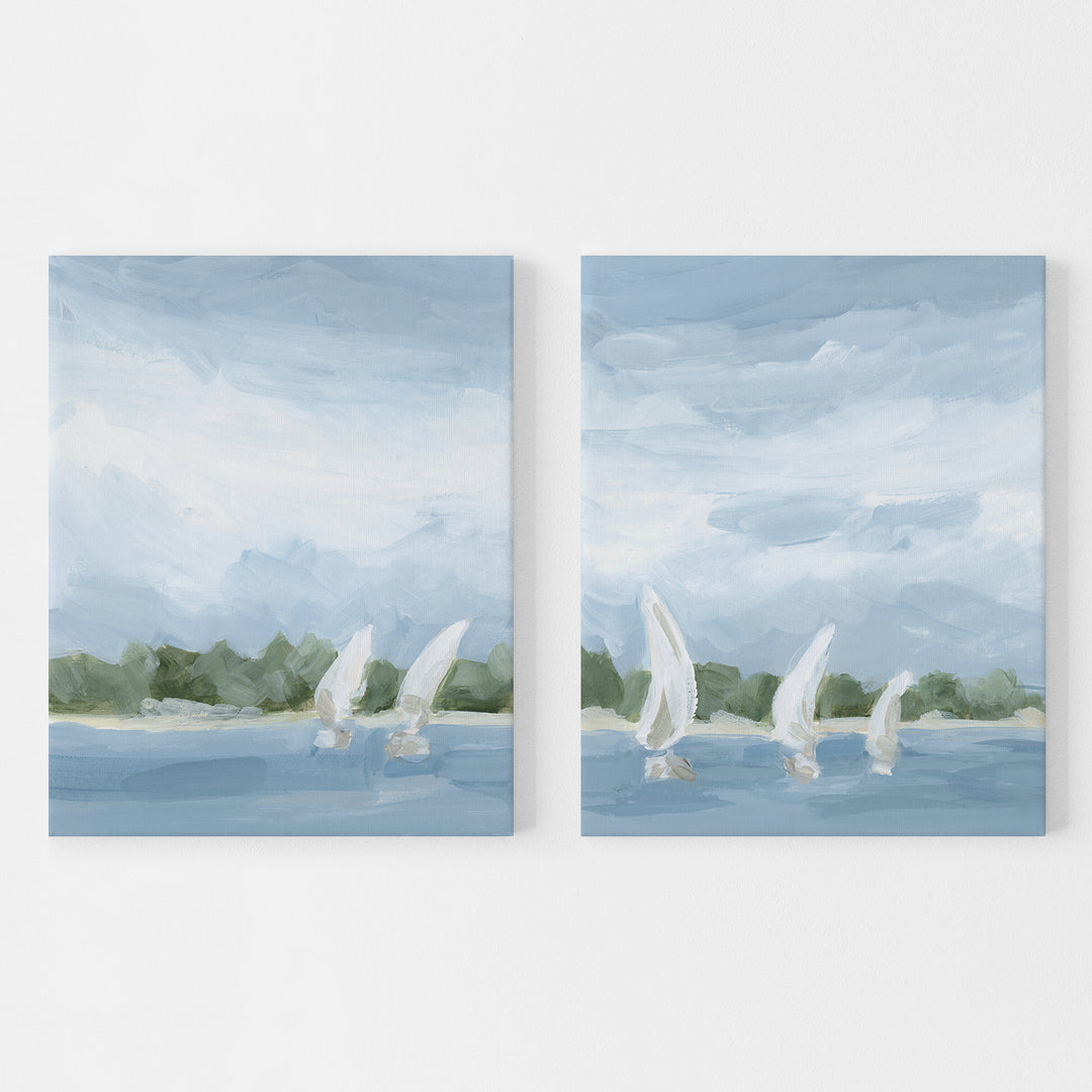 Sailboat Haven - Set of 2