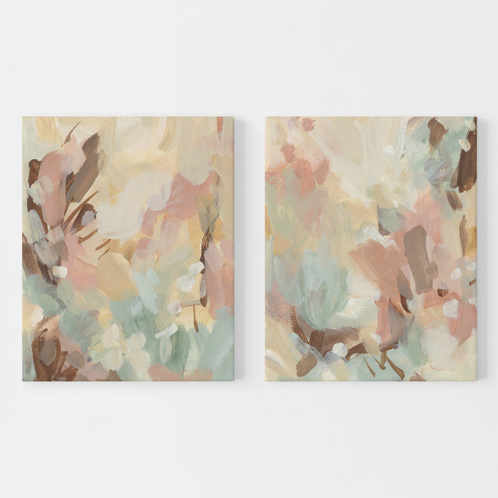 Where the Wind Runs Diptych - Set of 2