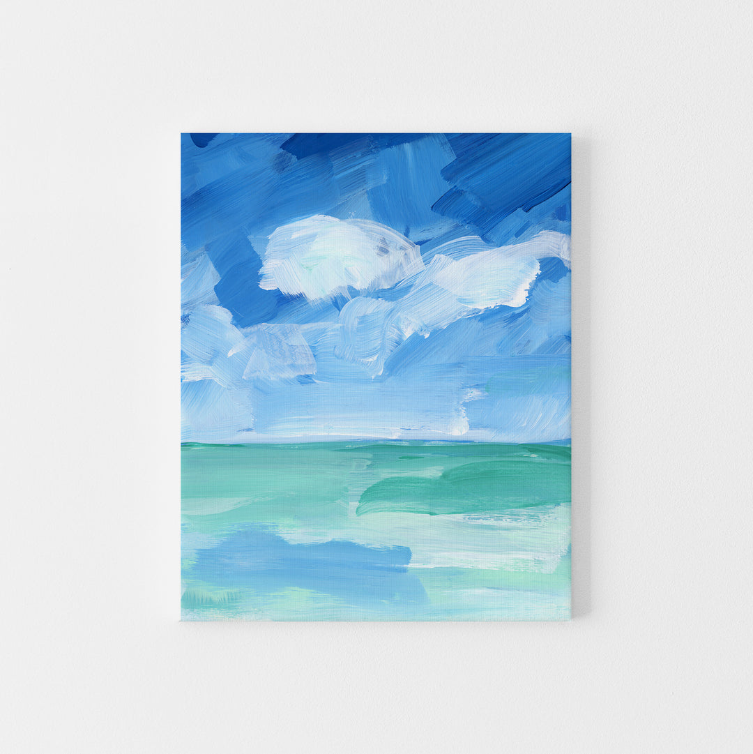 The Turquoise Seas  - Art Print or Canvas - Jetty Home