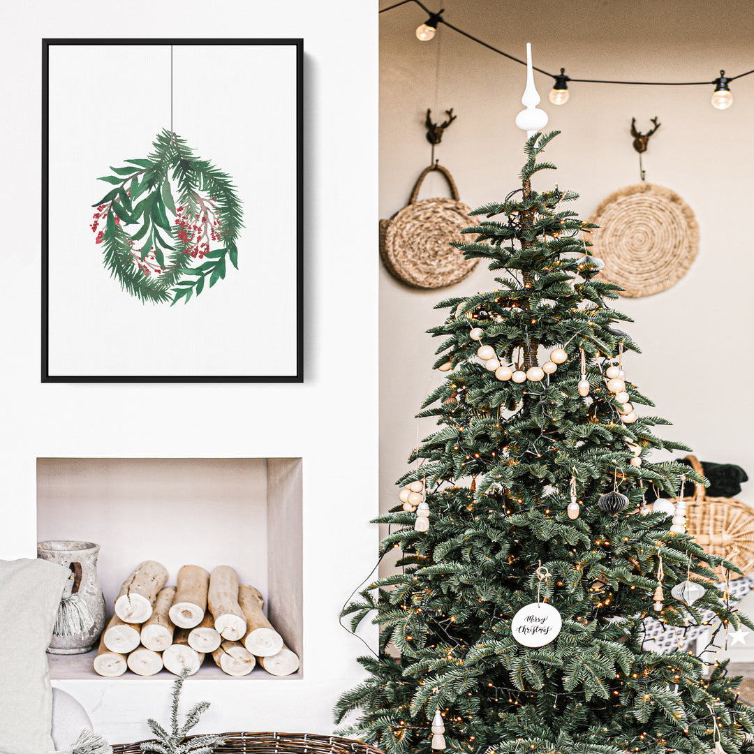 Watercolor Christmas Ornament - Jetty Home