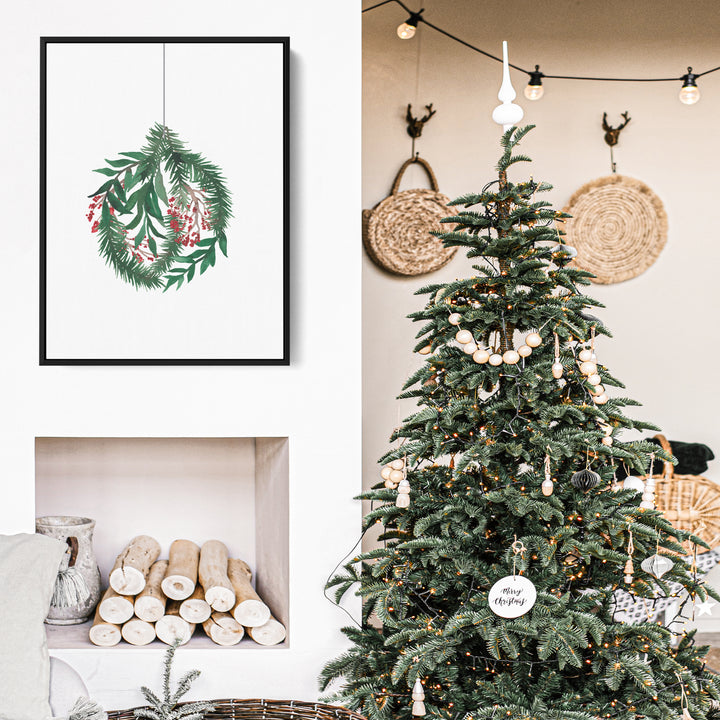 Watercolor Christmas Ornament - Jetty Home
