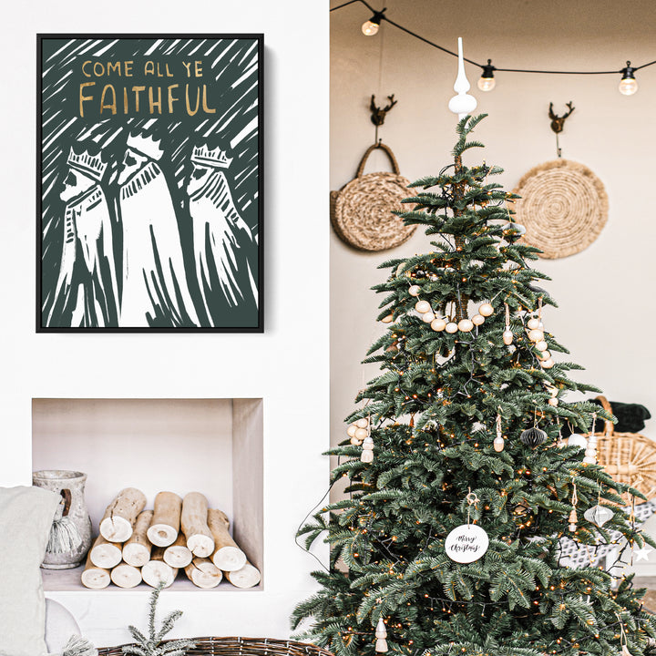 Rustic Come All Ye Faithful - Jetty Home