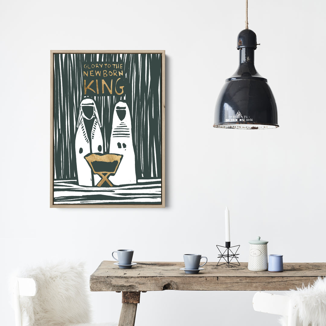 Rustic Glory to the Newborn King - Jetty Home