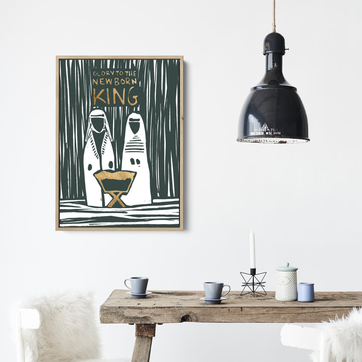 Rustic Glory to the Newborn King - Jetty Home