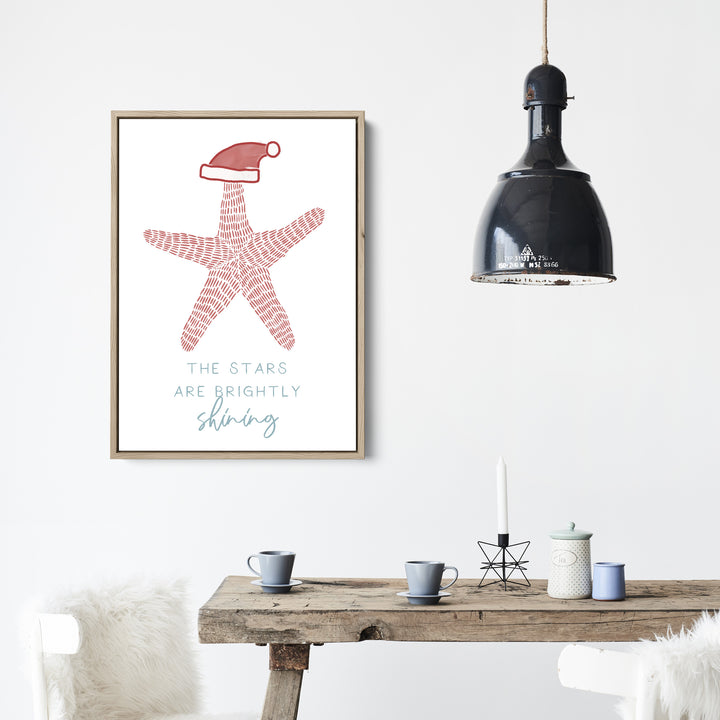 The Stars Are Brightly Shining Coastal Christmas
