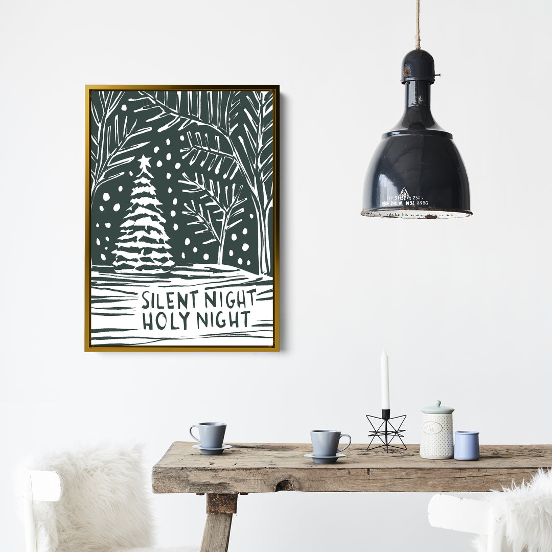 Silent Night in the Woods - Jetty Home