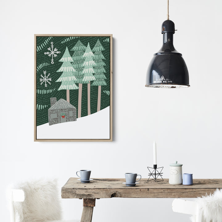 Cozy Winter Cabin