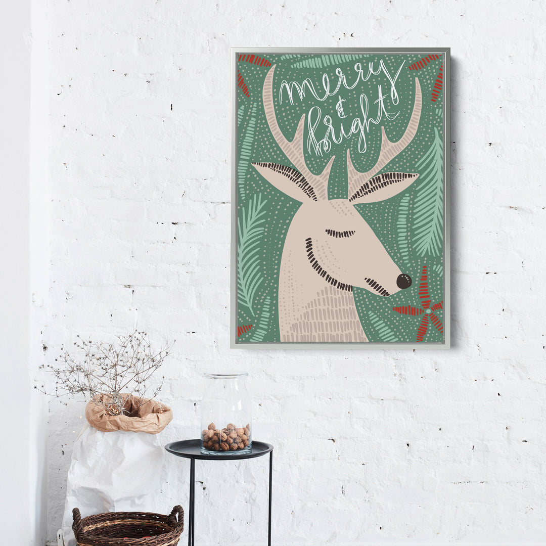 Merry & Bright Deer