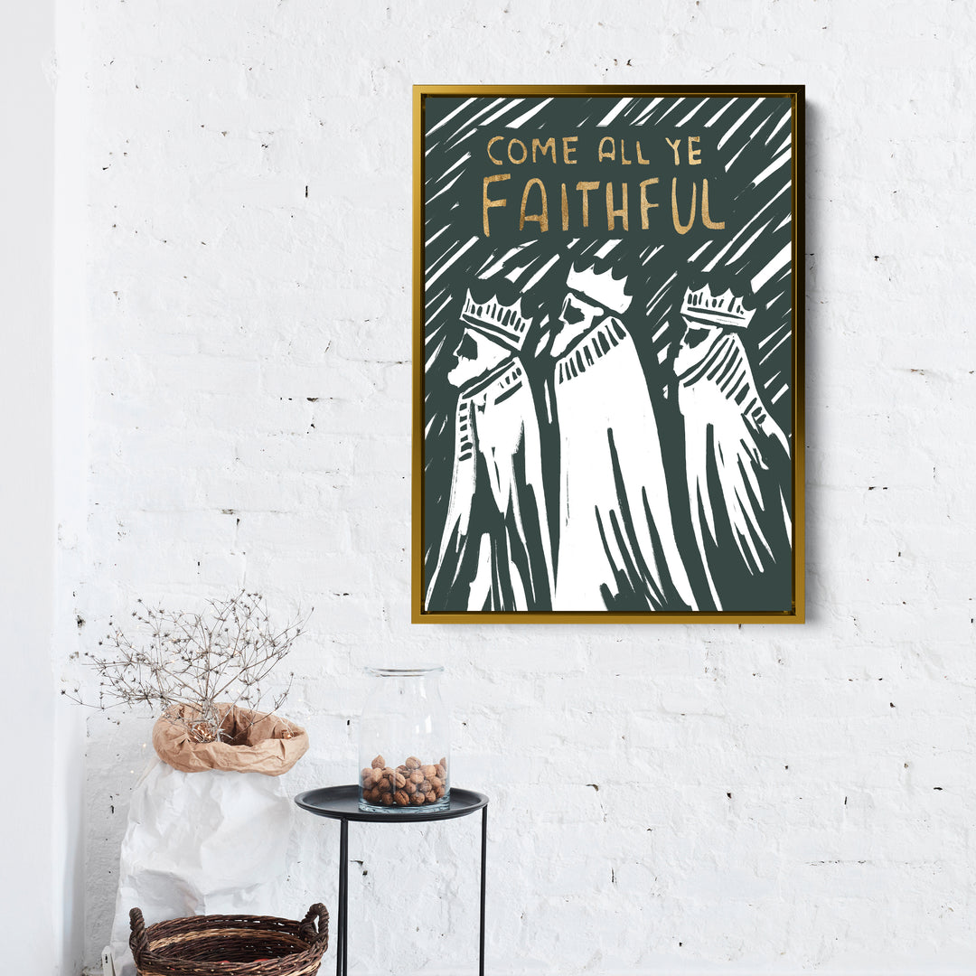 Rustic Come All Ye Faithful - Jetty Home