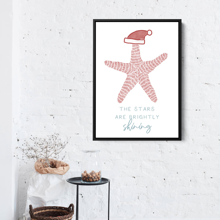 The Stars Are Brightly Shining Coastal Christmas