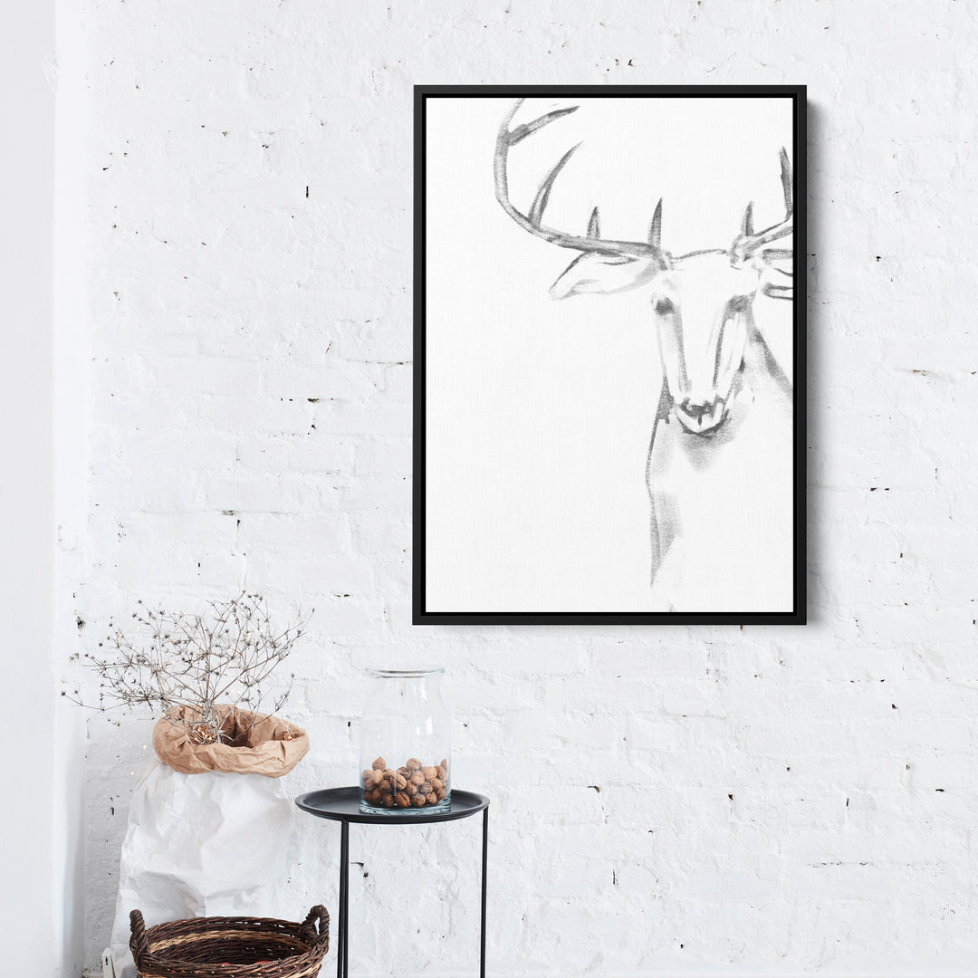Reindeer Illustration - Jetty Home