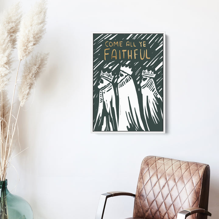 Rustic Come All Ye Faithful - Jetty Home