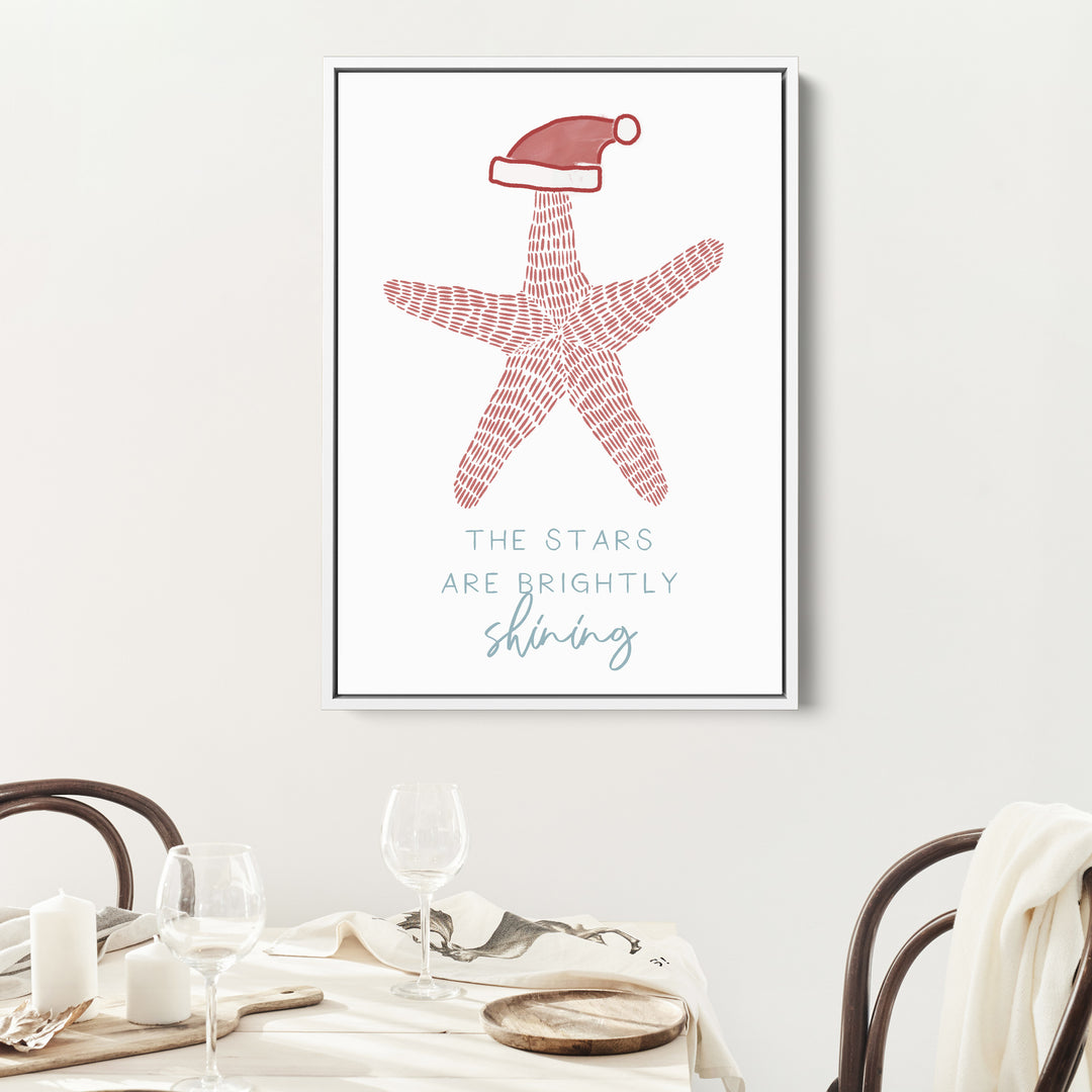 The Stars Are Brightly Shining Coastal Christmas