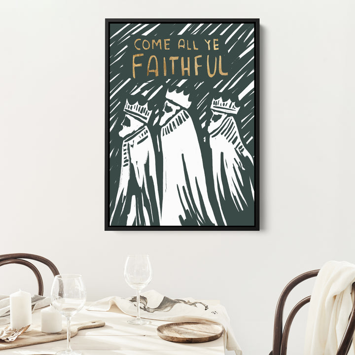 Rustic Come All Ye Faithful - Jetty Home