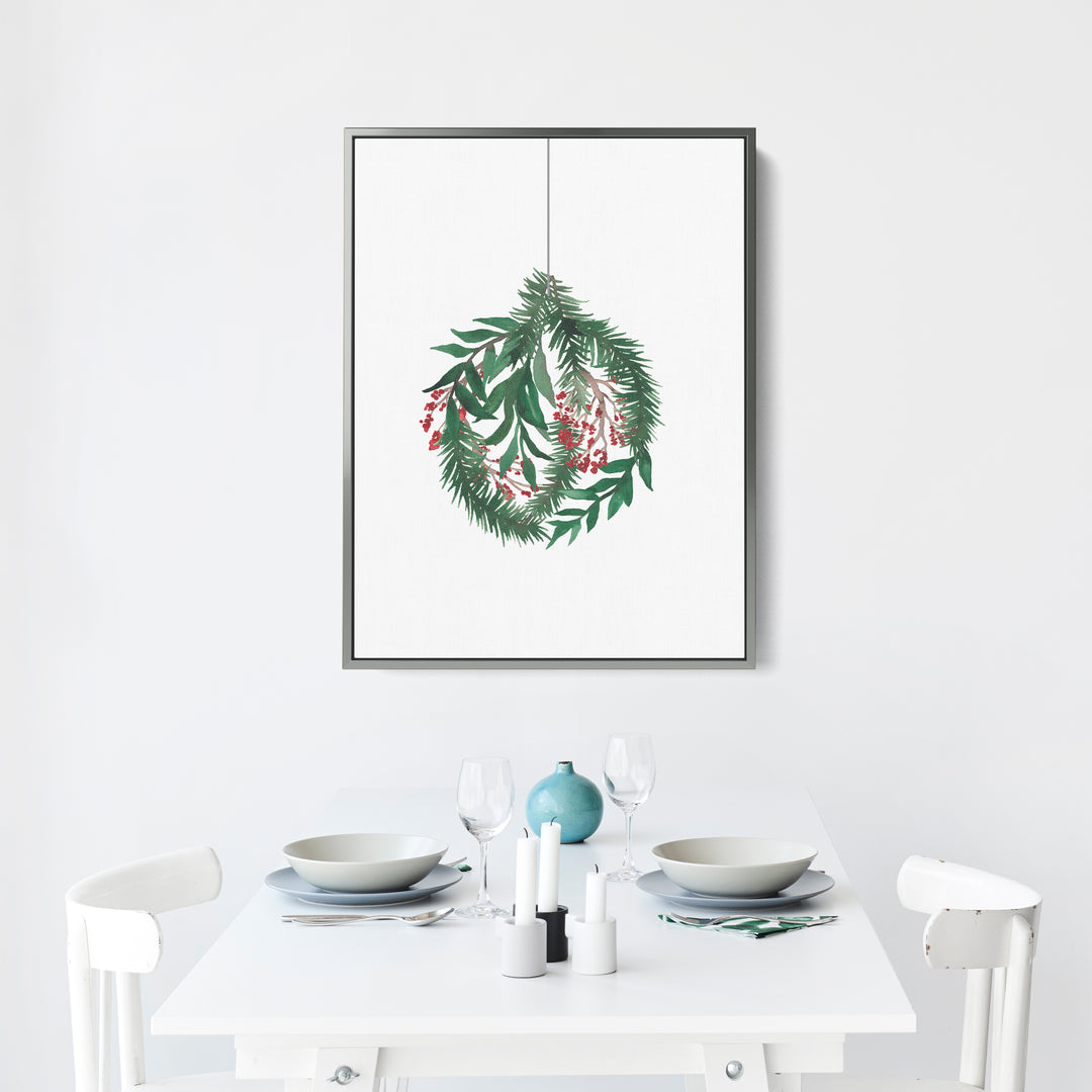 Watercolor Christmas Ornament - Jetty Home