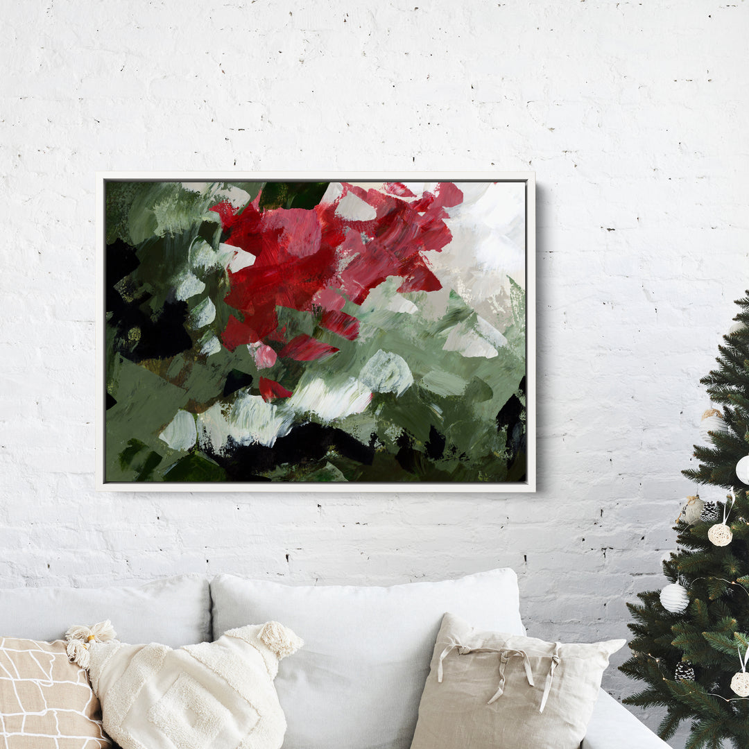 Christmas Florals Abstracted, No. 2 - Jetty Home