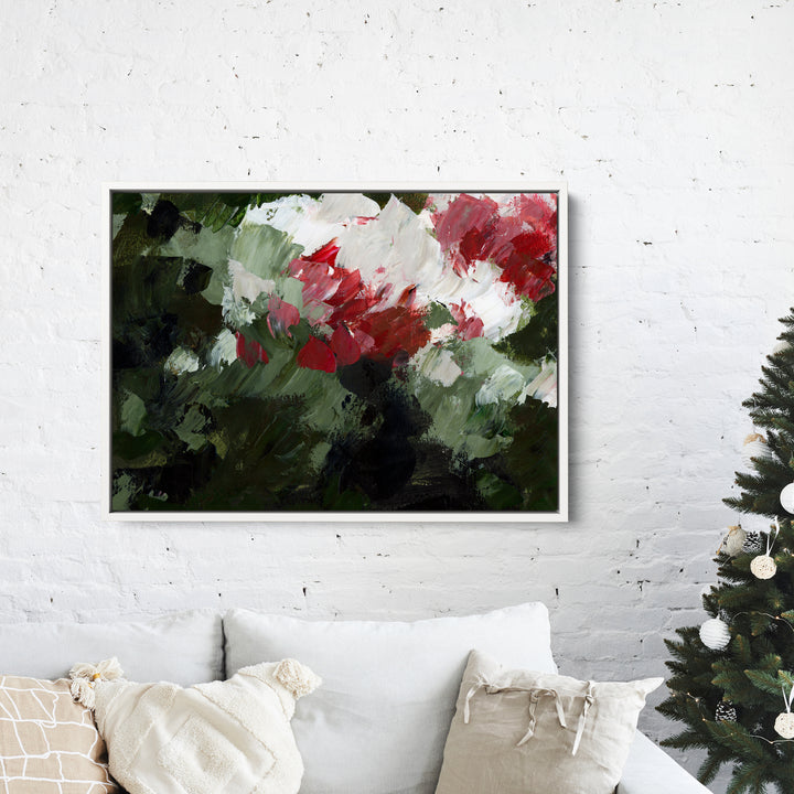 Christmas Florals Abstracted, No. 1 - Jetty Home