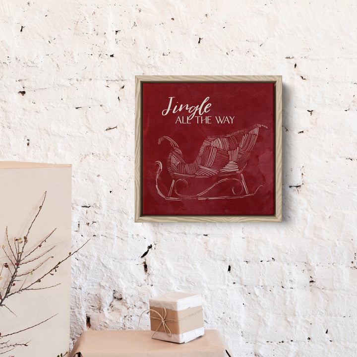 Jingle All the Way - Art Print or Canvas - Jetty Home