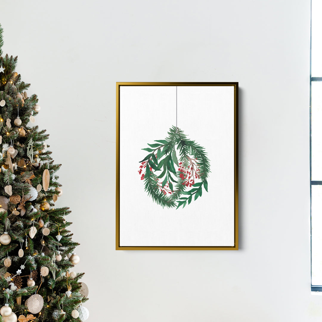 Watercolor Christmas Ornament - Jetty Home