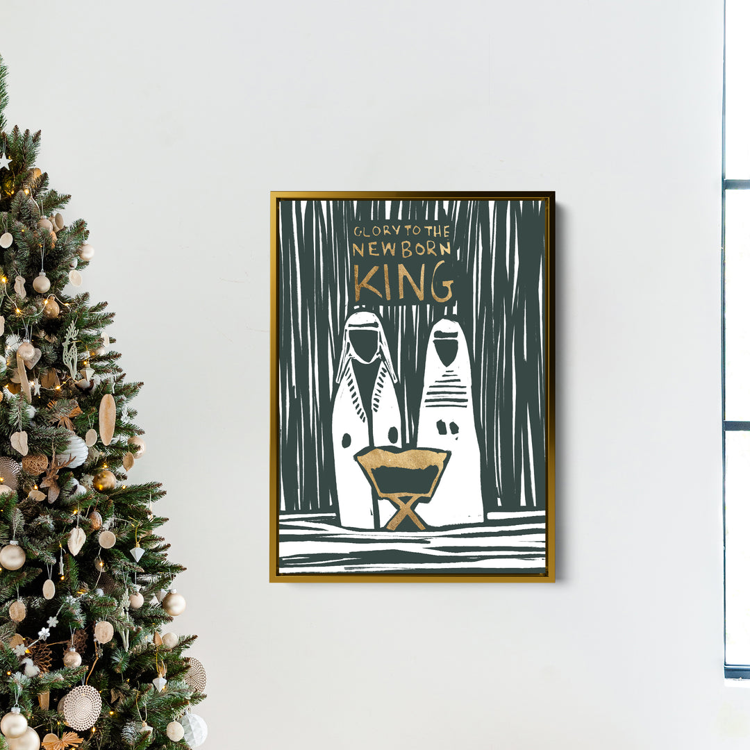 Rustic Glory to the Newborn King - Jetty Home