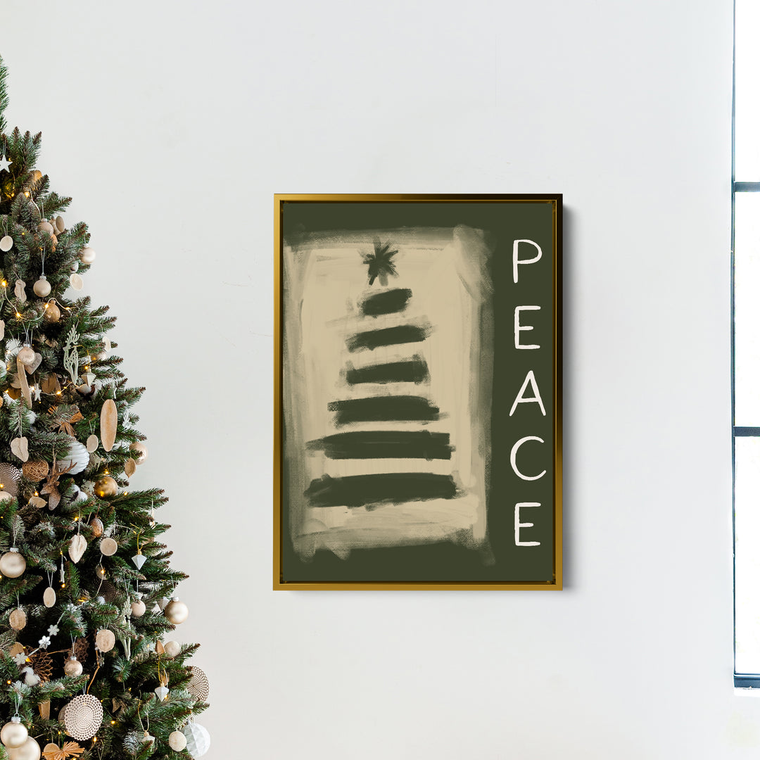 Minimalist Christmas Peace - Jetty Home