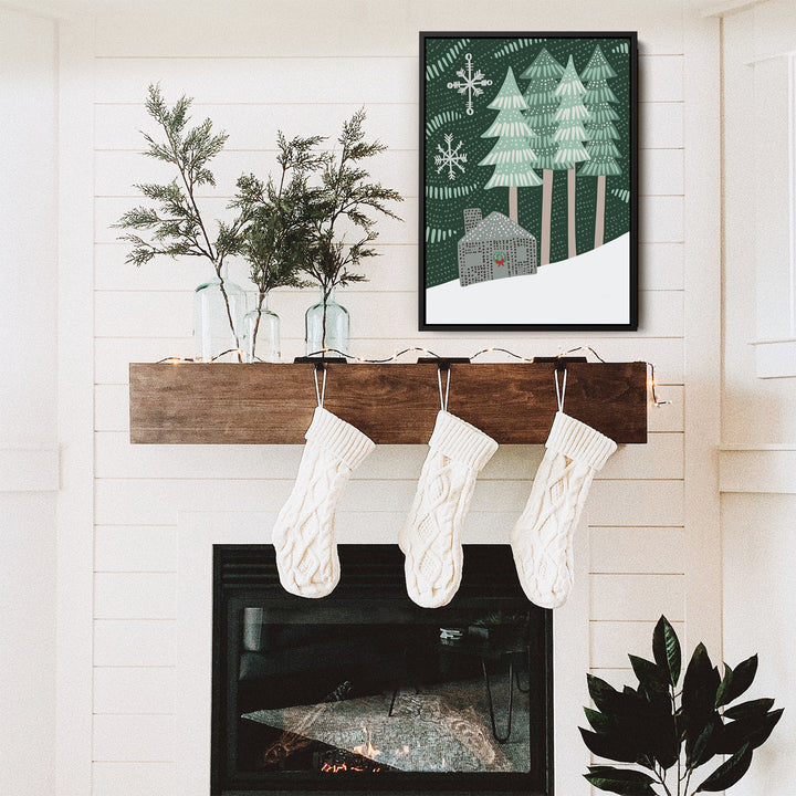 Cozy Winter Cabin