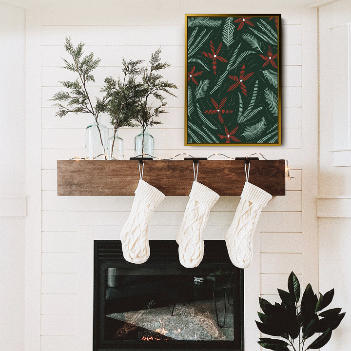 Holiday Folk Pattern, No. 3 - Jetty Home