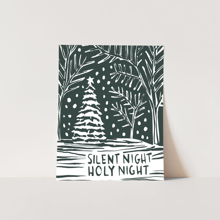 Silent Night in the Woods - Jetty Home