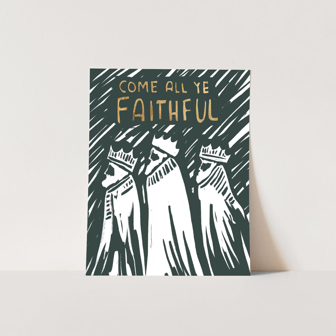 Rustic Come All Ye Faithful - Jetty Home