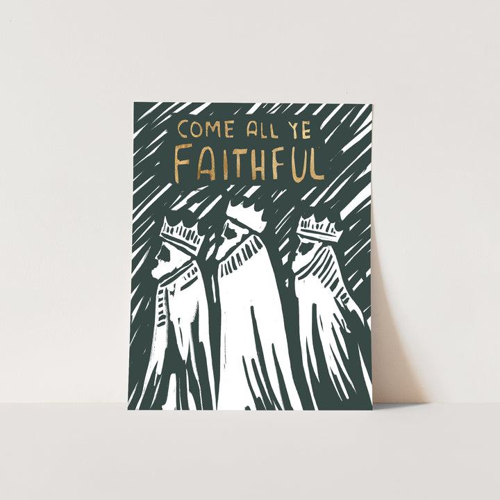 Rustic Come All Ye Faithful - Jetty Home