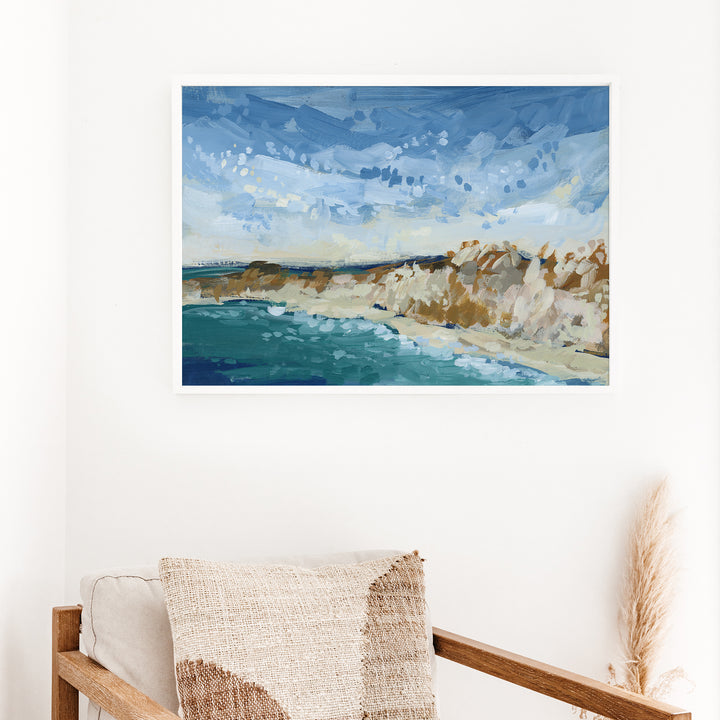 Shoreside Retreat - Art Print or Canvas - Jetty Home