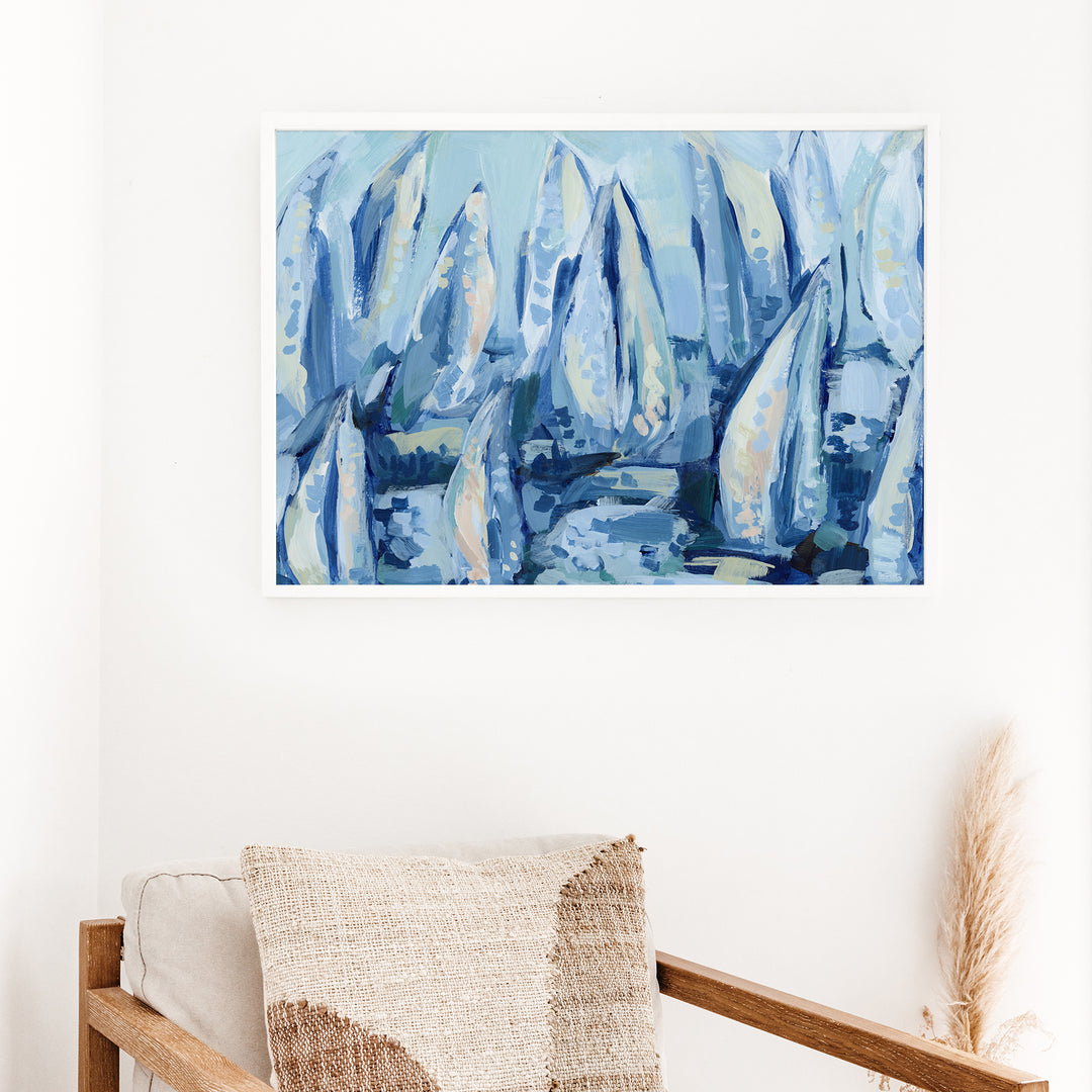 Sailboat Oasis - Art Print or Canvas - Jetty Home