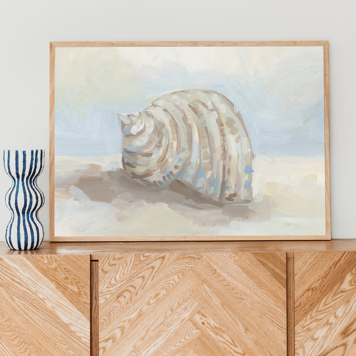 Neutral Coastal Seashell, No. 1