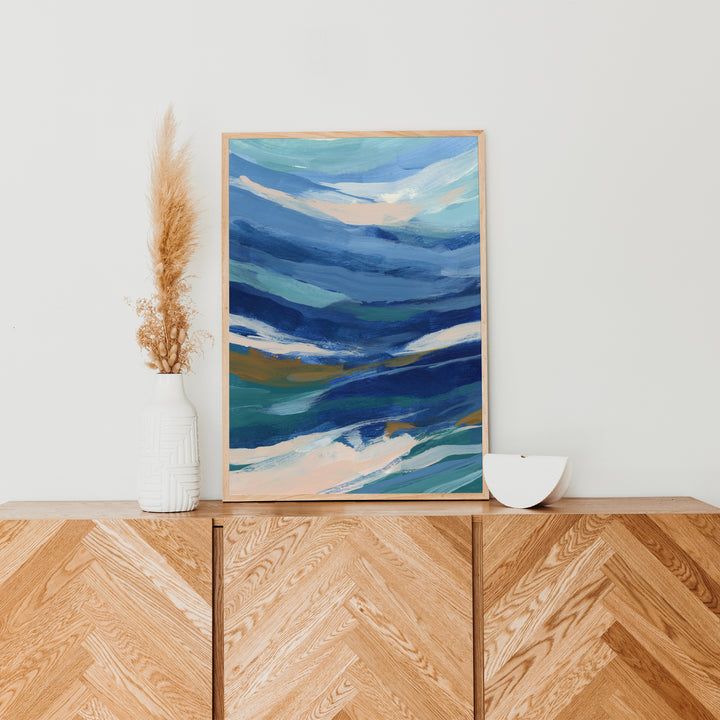 Channel Swell  - Art Print or Canvas - Jetty Home
