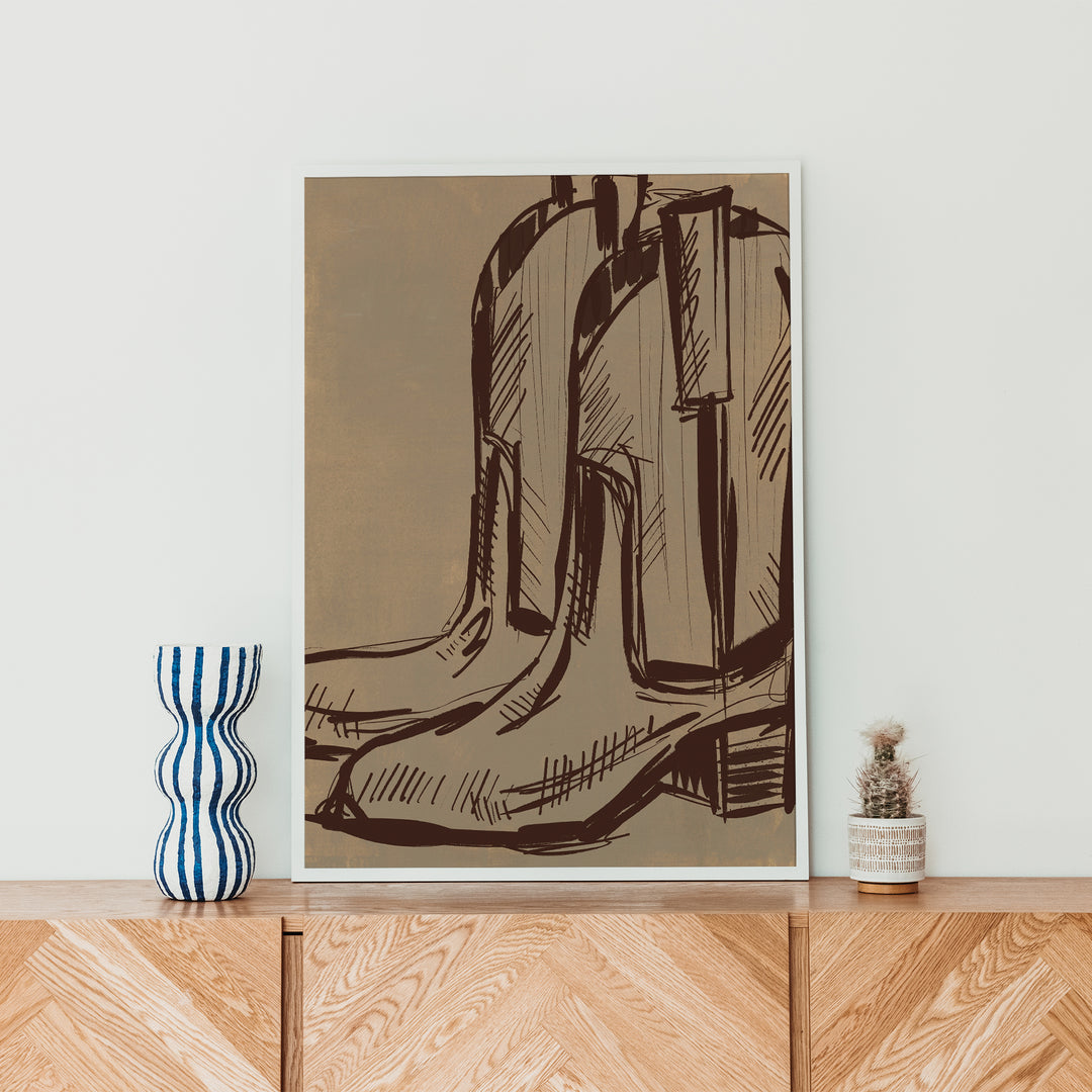 Rustic Cowboy Boots